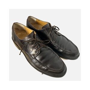 Salvatore Ferragamo Men’s Shoes 9.5D Leather Oxford Made in Italy Brown Lace Up